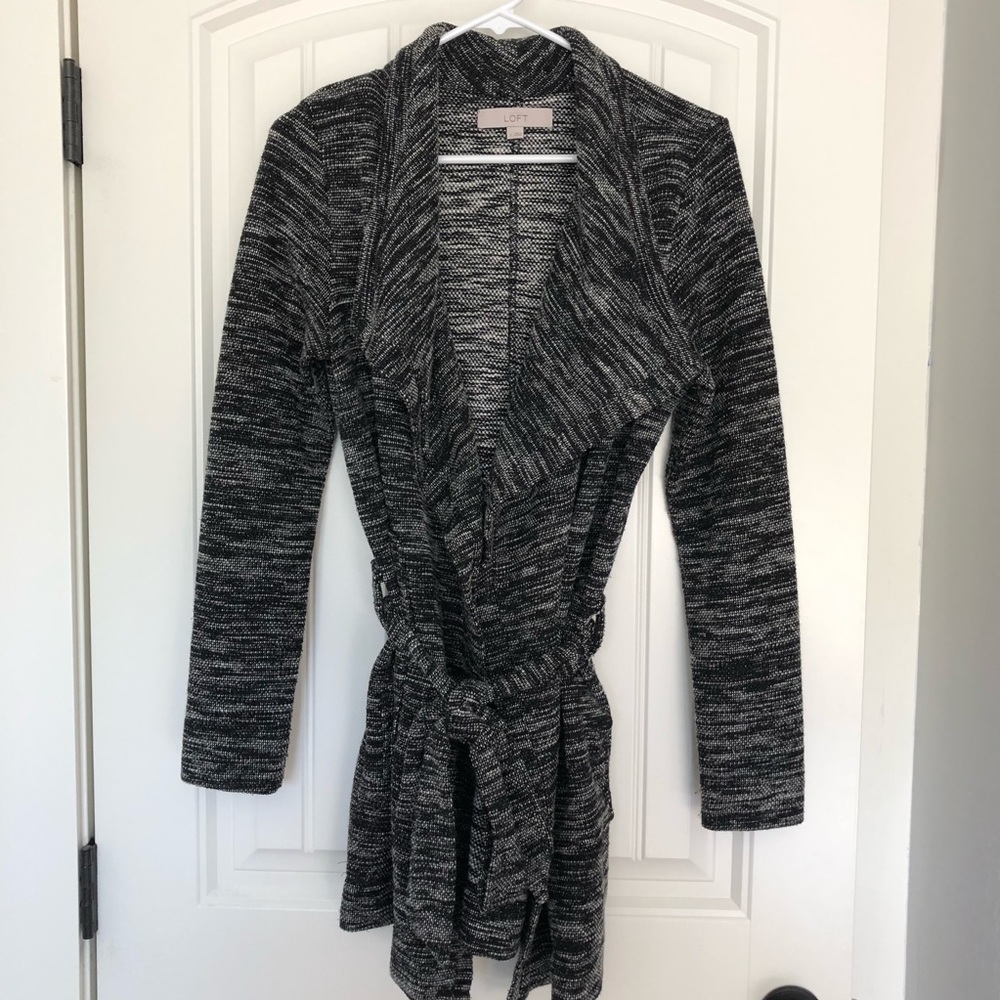 Loft Tie Belt Coatigan